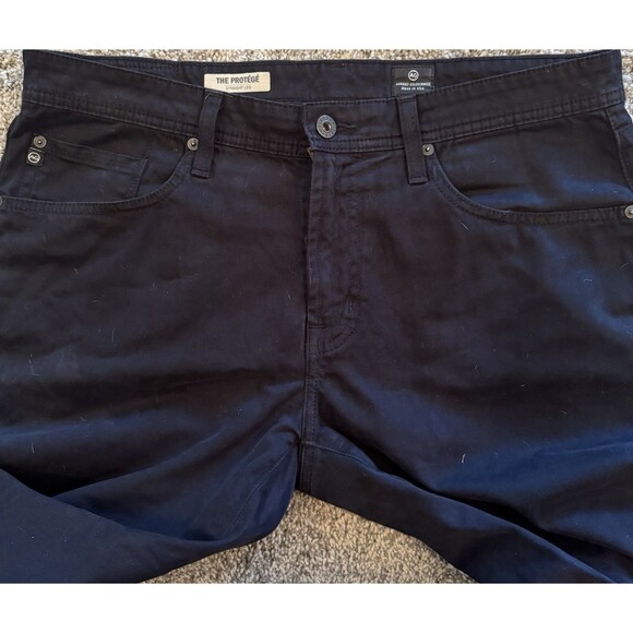 AG Adriano Goldschmied Jeans Mens 34x34 Black The Protege Straight Leg Pants - Picture 4 of 14